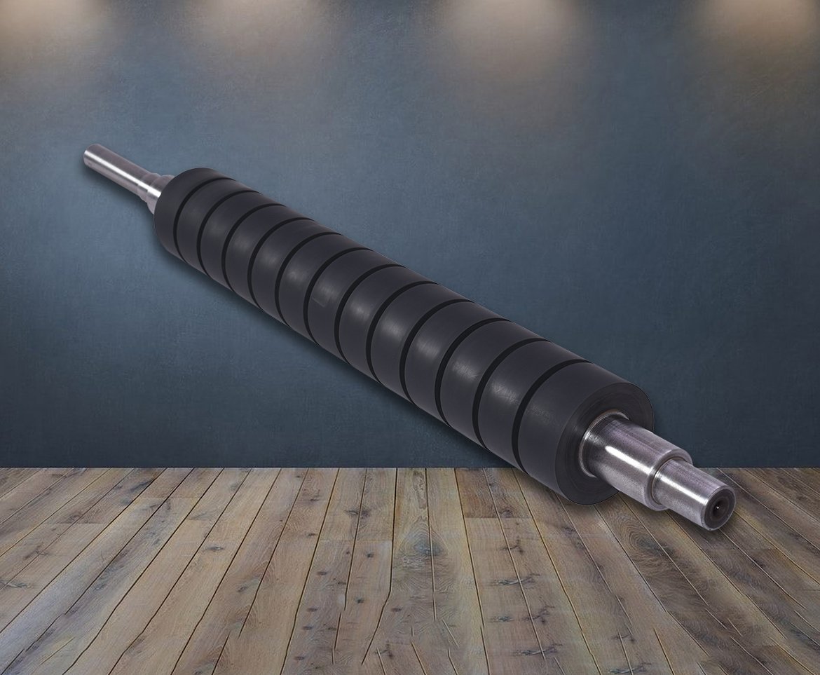 Spiral And Straight Groove Rollers